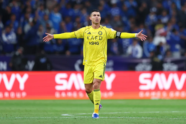 Ronaldo cho rằng trọng tài đã thiên vị Al Hilal sau trận thua của Al-Nassr.