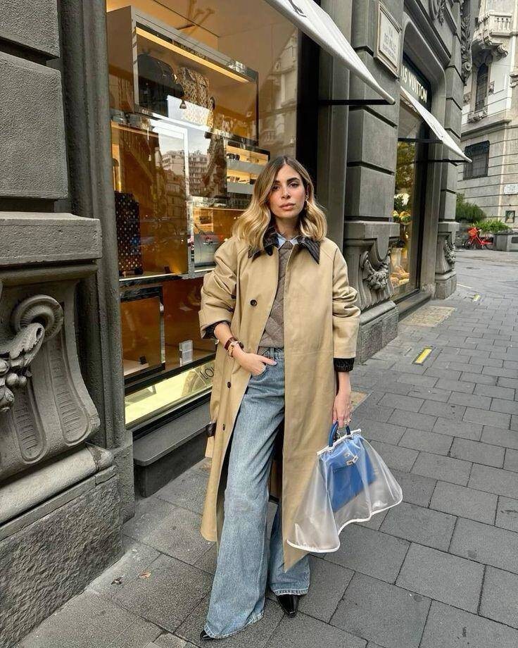 Áo khoác longline luôn gắn liền với hình ảnh thanh lịch và sang trọng.