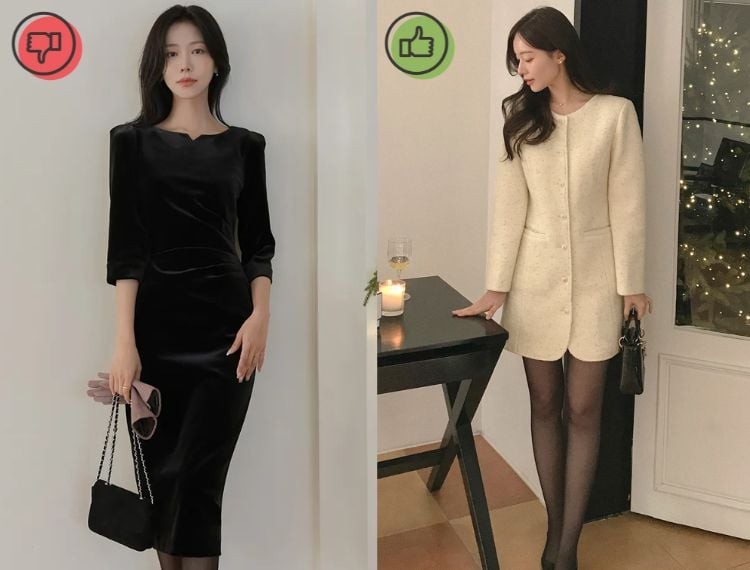 Nhung là chất liệu giàu chiều sâu, mang lại vẻ sang trọng đặc trưng, nhưng cũng chính vì vậy mà dễ tạo cảm giác nặng nề. 