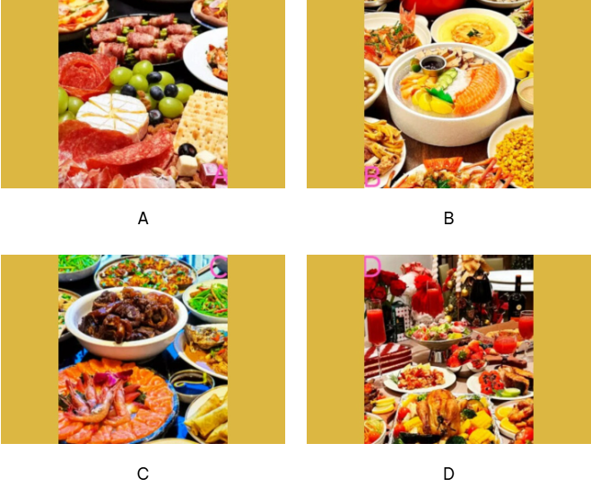 Hãy chọn 1 món ăn nhé!