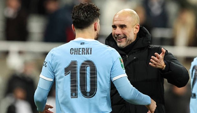 Cherki giúp Pep Guardiola tự hào.