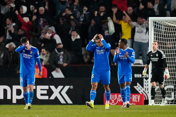 Real Madrid nhận cú sốc tại Cúp Nhà Vua.