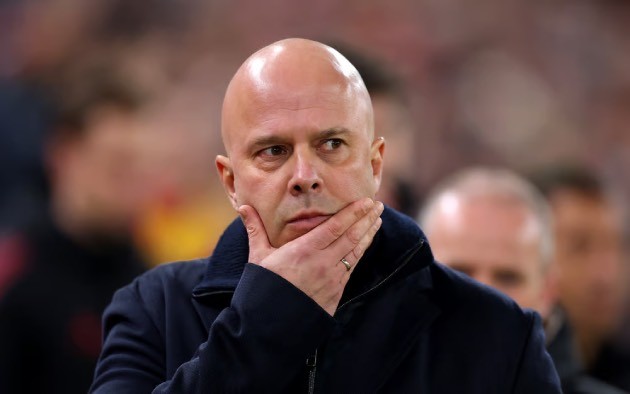 HLV Slot đang trải qua mùa giải thứ 2 đầy khó khăn với Liverpool.