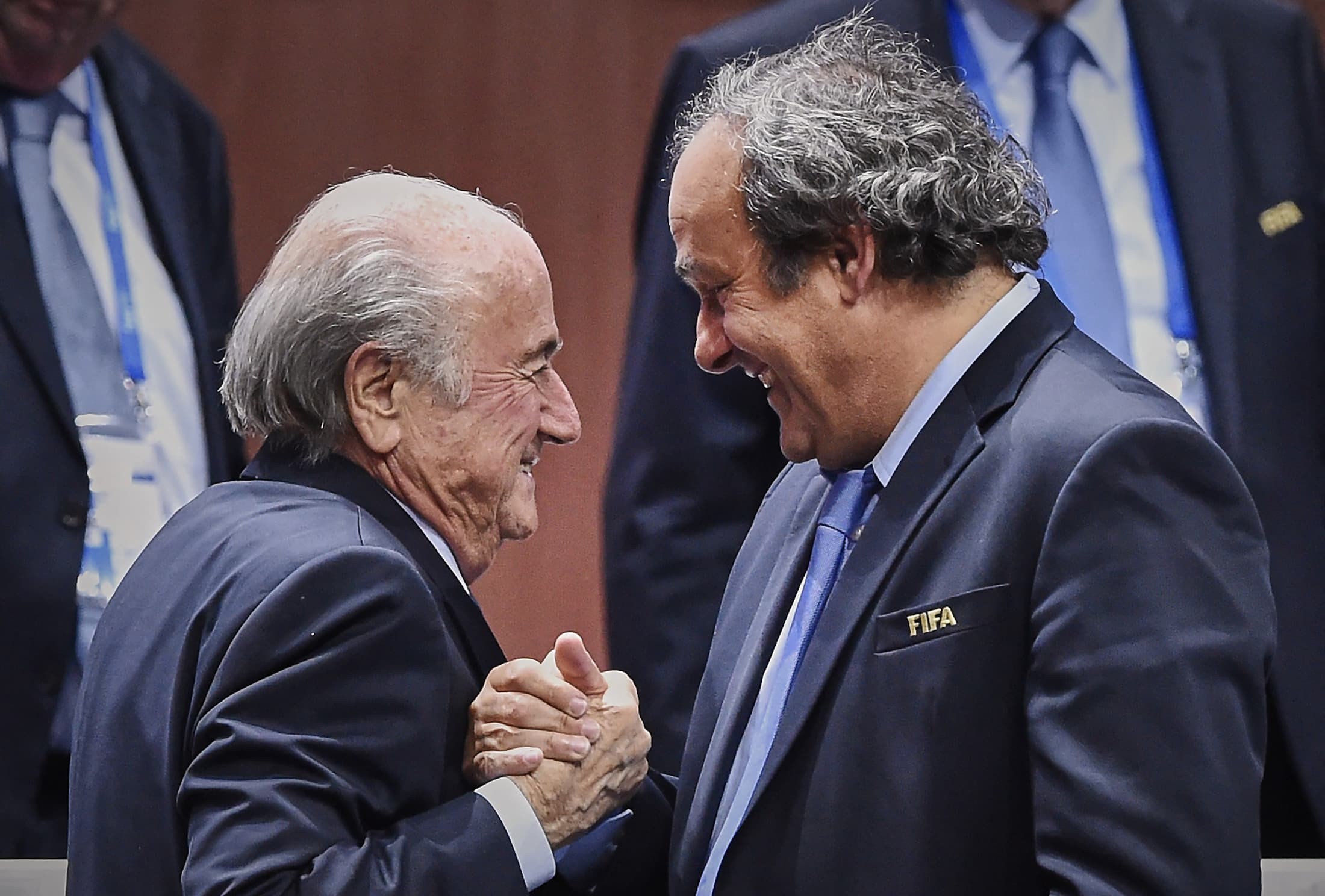 Sepp Blatter và Michel Platini