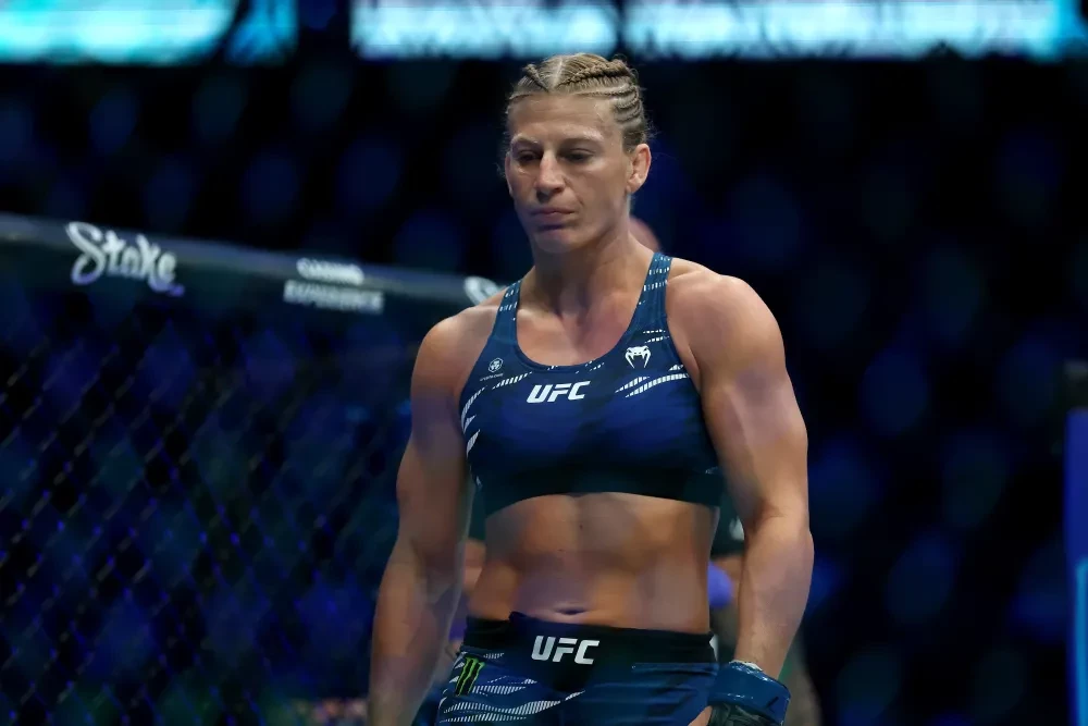 Kayla Harrison và Amanda Nunes tại một sự kiện của UFC