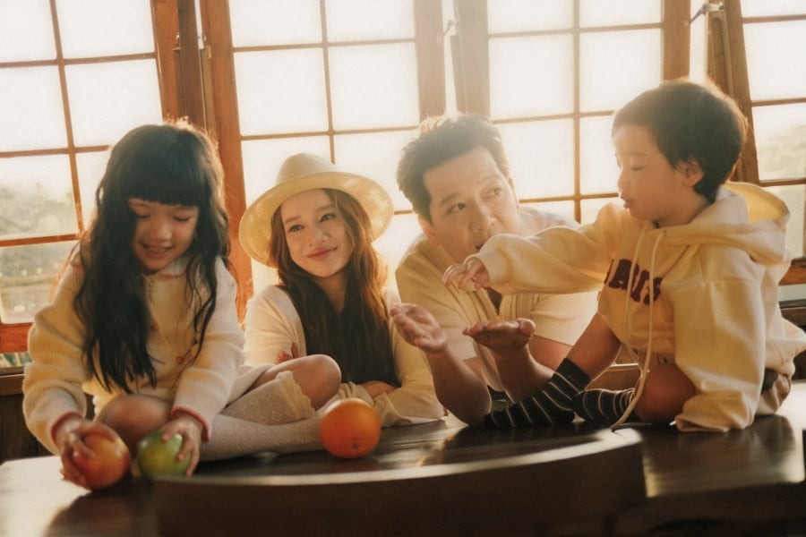  Nhan sắc tháng cuối thai kỳ của nữ diễn viên cũng được netizen khen ngợi.