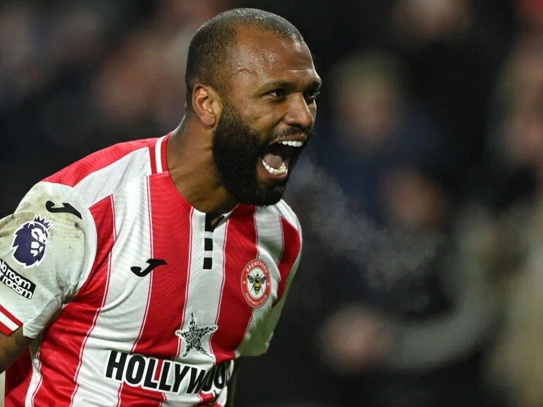 Igor Thiago đã ghi 16 bàn ở Ngoại hạng Anh mùa này.