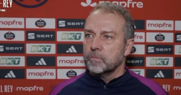 HLV Flick có những chia sẻ sau trận thắng của Barcelona trước Racing.