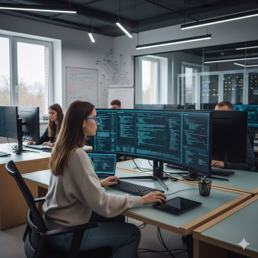 Ngành kỹ thuật hiện đại chú trọng tư duy và công nghệ, mở ra nhiều cơ hội phù hợp cho nữ giới.