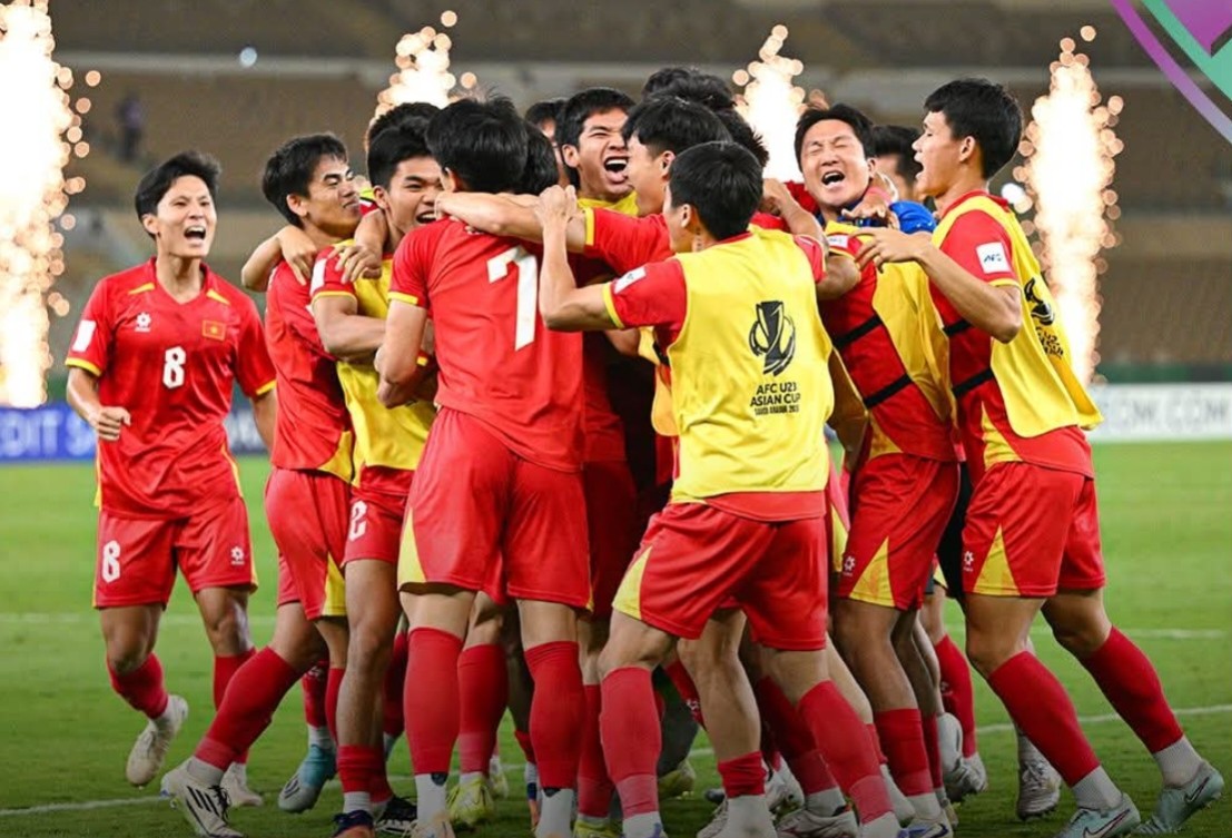 U23 Việt Nam giành chiến thắng lịch sử trước UAE.