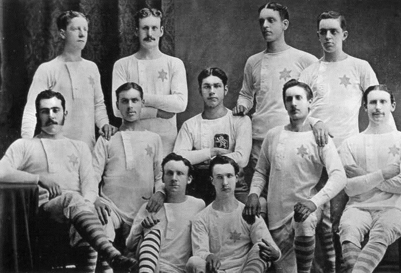 Đội Rangers trong trận chung kết Cúp Scotland năm 1877.