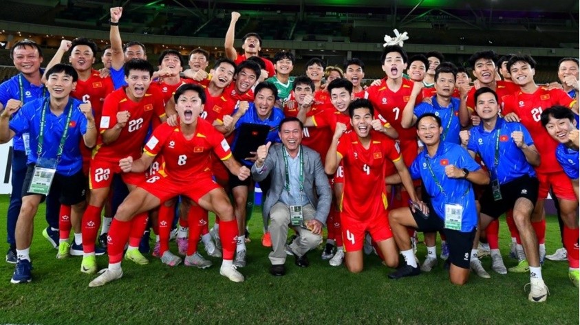 Truyền thông Nhật Bản ấn tượng với màn trình diễn của U23 Việt Nam.