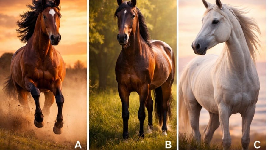 Bạn chọn con ngựa nào?