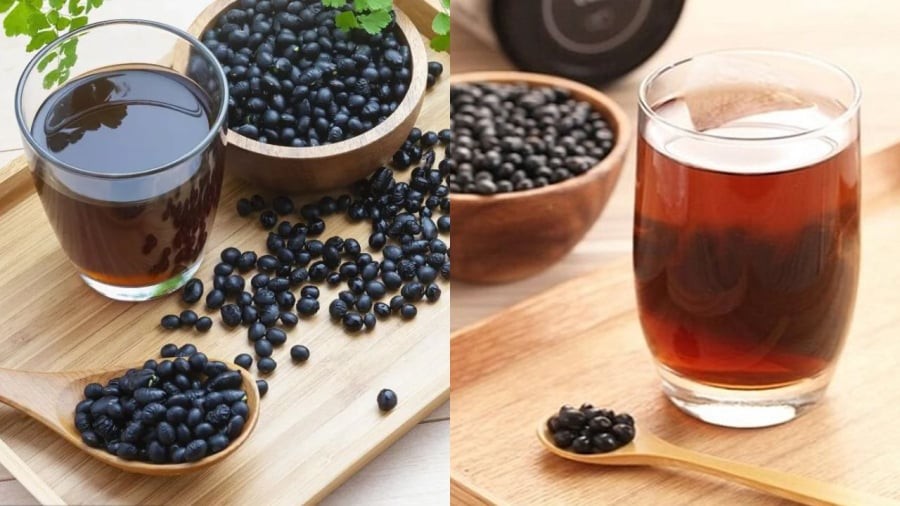 Bạn có thể uống nước đậu đen trong bữa sáng để tạo cảm giác no, hạn chế thèm ăn.