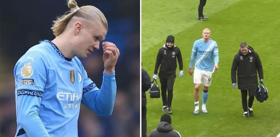 Một số cổ động viên MU đã chế giễu Erling Haaland.