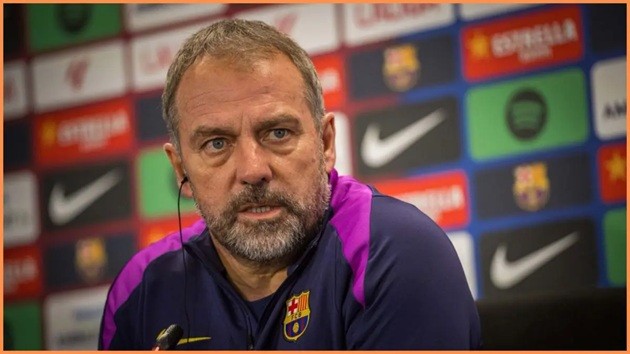 Flick hài lòng với những gì Barca đã thể hiện.