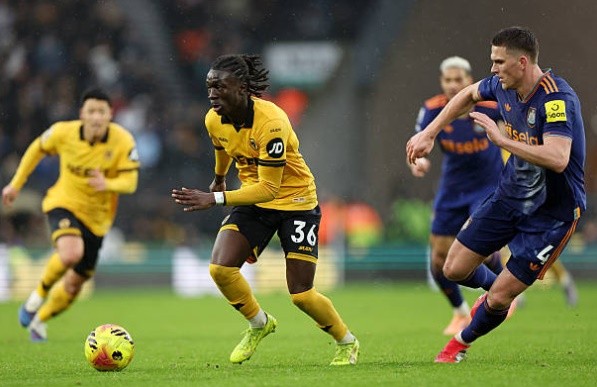 Mateus Mane bên phía Wolves chơi ấn tượng.