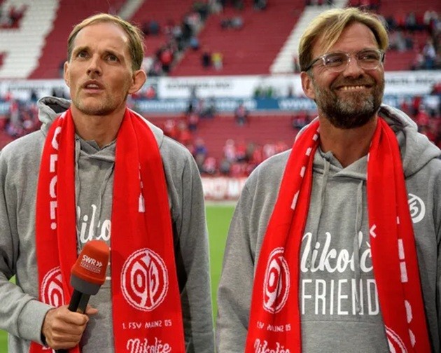 Tuchel và Klopp là những nhân vật quan trọng trong lịch sử Mainz.