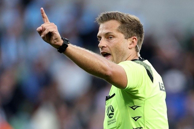 Trọng tài King sẽ bắt chính trong trận đấu U23 Việt Nam vs U23 Trung Quốc. Ảnh: Australia Football