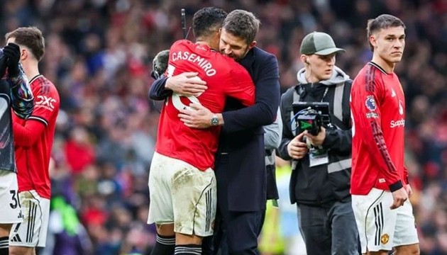 Hai biểu tượng vĩ đại tại Man United.