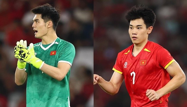 Đình Bắc và Trung Kiên là trụ cột của U23 Việt Nam