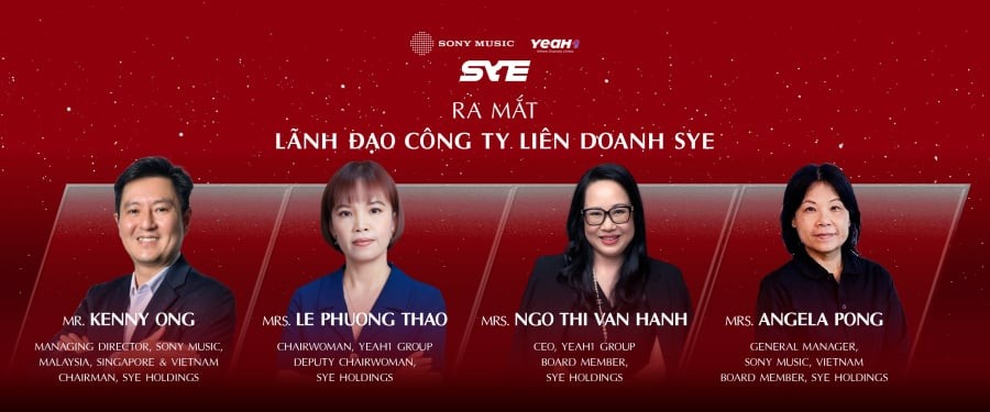 Lãnh đạo công ty Liên doanh SYE.
