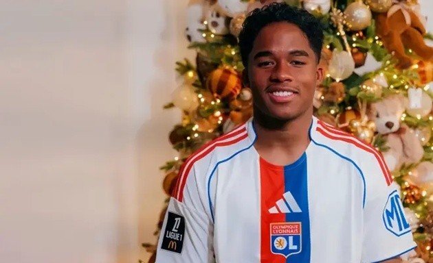 Endrick gia nhập Lyon.