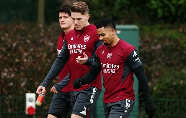 Jesus tin tưởng vào Gyokeres