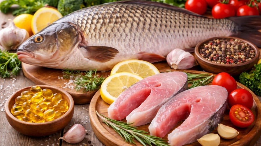 Cá chép giàu omega-3 tốt cho sức khoẻ