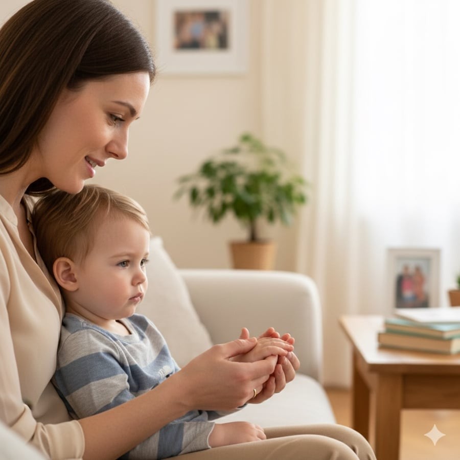 Đồng hành, quan tâm và chuyển hướng chú ý đúng cách giúp trẻ dần bỏ thói quen cắn móng tay.