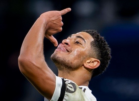 Màn ăn mừng gây tranh cãi của Bellingham.