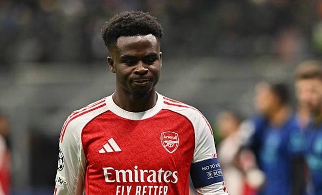 Bukayo Saka – 7.8 Thi đấu đầy quyết tâm và bùng nổ ngay từ tiếng còi khai cuộc, là động cơ kéo Arsenal tiến lên. Có những thời điểm Saka thi đấu như 