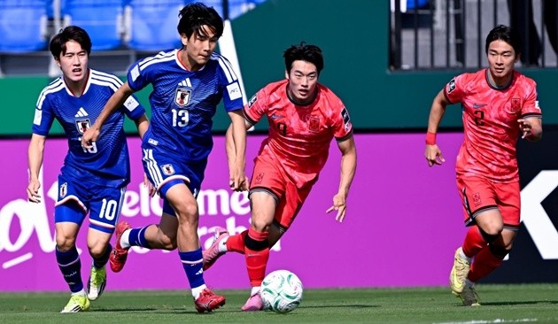 U23 Hàn Quốc để thua trước Nhật Bản ở trận bán kết.