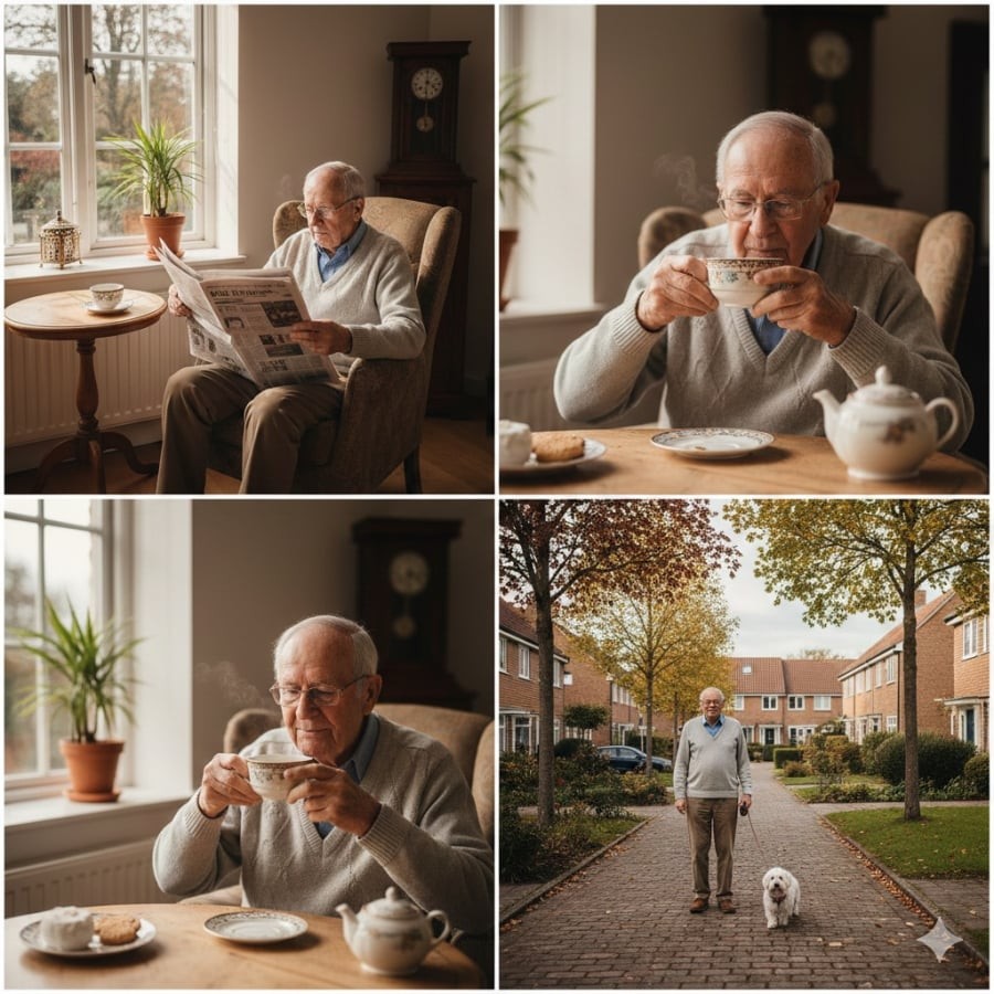 Lối sống điều độ, tâm lý điềm đạm và sinh hoạt giản dị góp phần tạo nên tuổi thọ đáng nể.