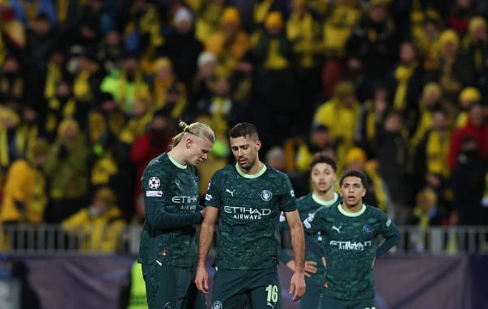 Manchester City tự đẩy mình vào thế khó sau thất bại trước Bodo/Glimt.