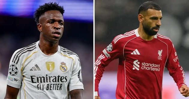 Saudi Pro League quan tâm Salah và Vinicius