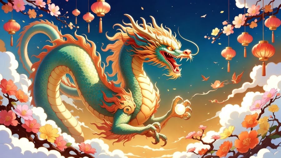 Trong bảng xếp hạng vận trình đầu tháng Chạp, tuổi Thìn đứng ở vị trí số 2 về mức độ bùng nổ tài lộc