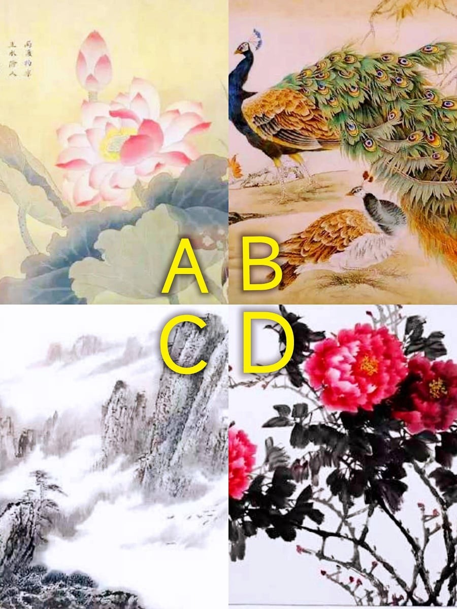 Chọn 1 bức tranh nhé!