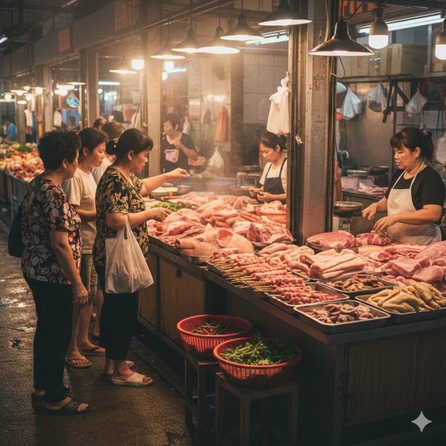 Không phải thịt nào quen mặt ngoài chợ cũng nên ăn thường xuyên, cách lựa chọn và tần suất tiêu thụ mới là yếu tố quyết định sức khỏe lâu dài.