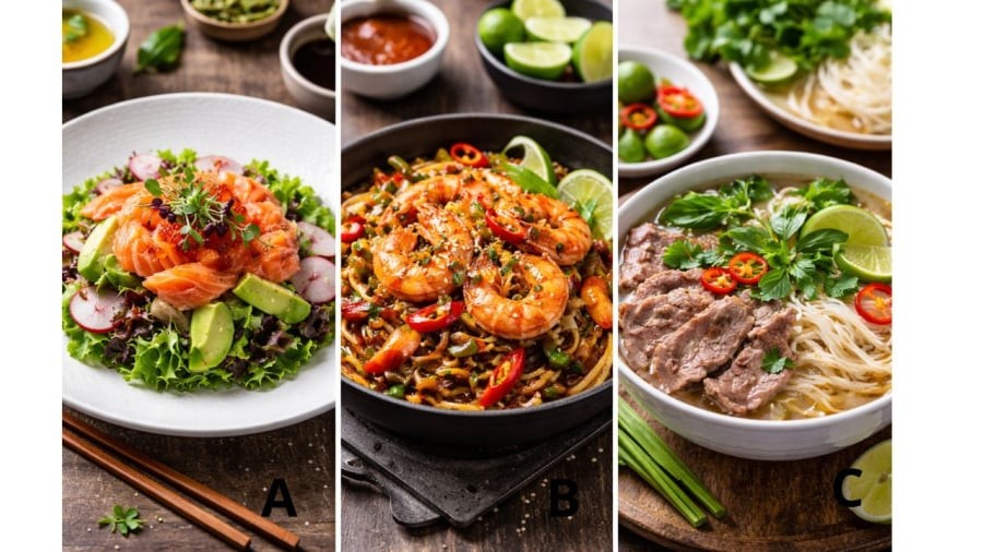 Bạn chọn món ăn nào?