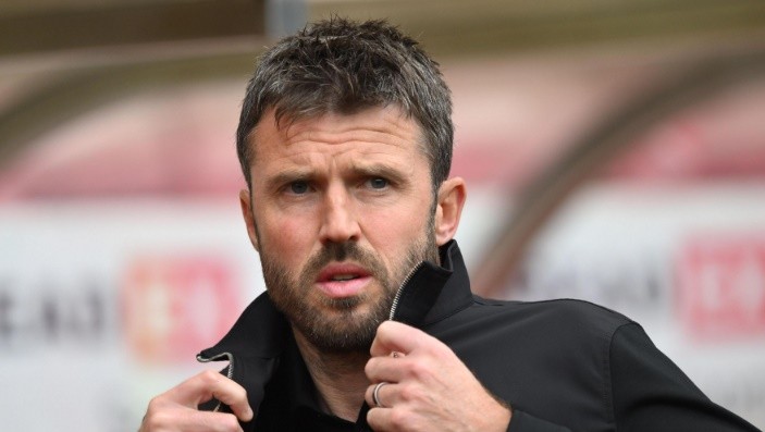 Carrick dự khán trận đấu của U18 Quỷ đỏ.