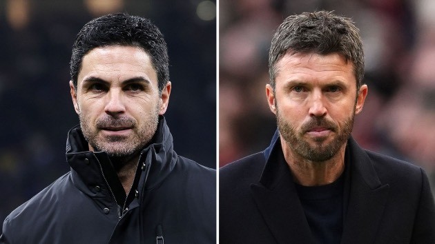 Arteta đánh giá cao MU dưới thời Carrick.