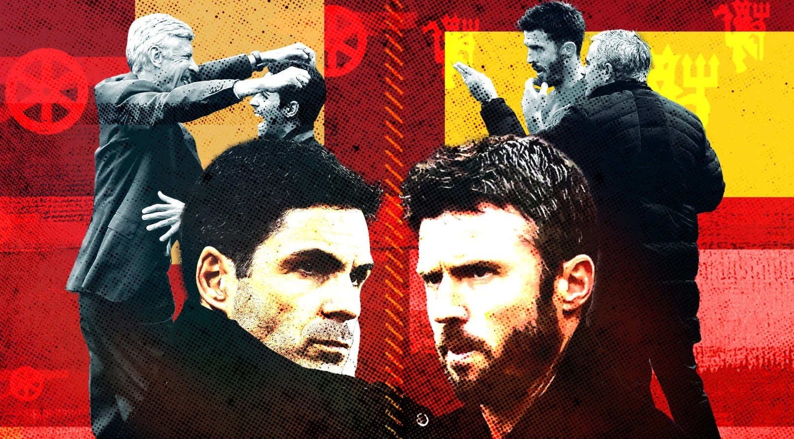 Michael Carrick và Mikel Arteta từng thi đấu dưới trướng của những HLV vĩ đại như Sir Alex Ferguson và Arsene Wenger.