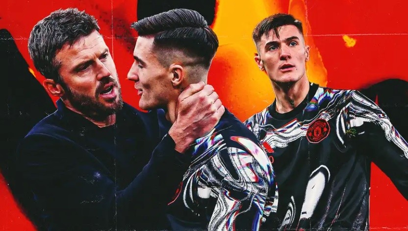 Carrick đang nỗ lực để giúp Sesko cải thiện.