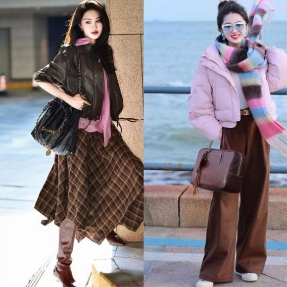 Sự kết hợp giữa nâu và hồng đang dần trở thành một “làn gió mới” trong thời trang mùa đông, phá vỡ những giới hạn quen thuộc của bảng màu lạnh và trầm