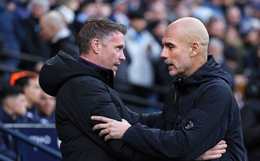 Pep Guardiola giải tỏa được phần nào áp lực sau thắng lợi.