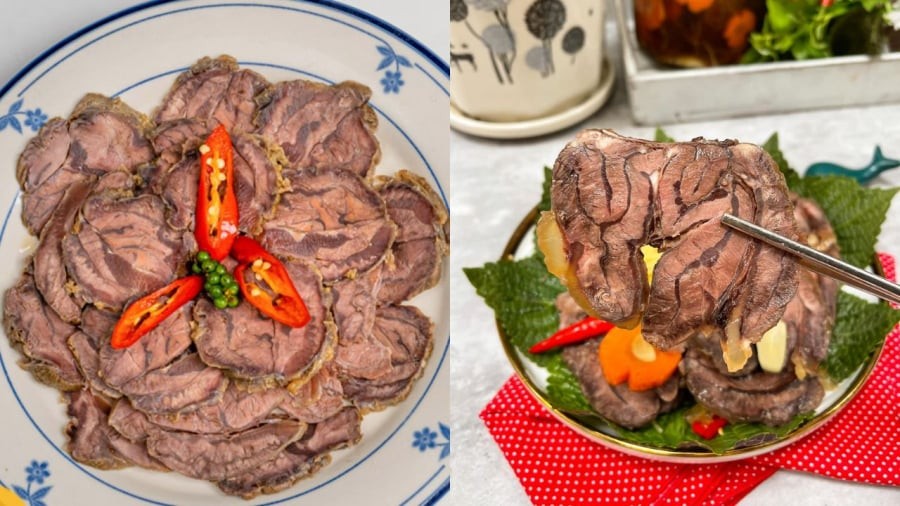 Phần thịt bắp bò săn chắc, có thể chế biến thành nhiều món ăn hấp dẫn.