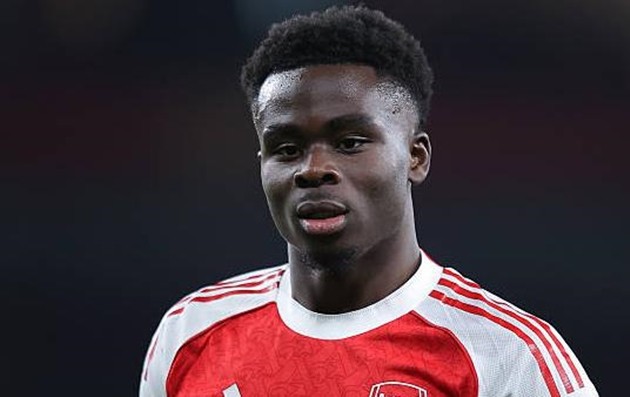 Bukayo Saka muốn Arsenal sớm trở lại sau trận thua.