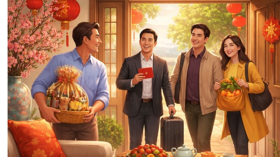 Những vị khách này sẽ mang niềm vui tới trong năm mới