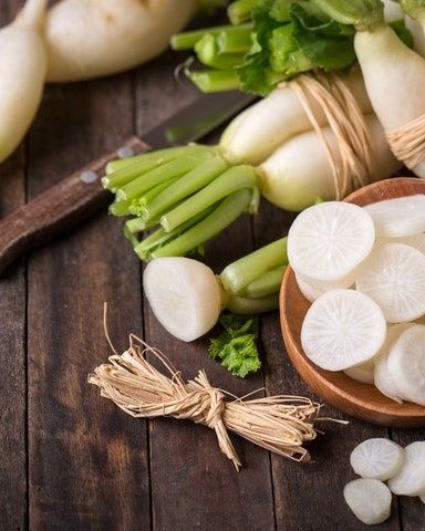 Củ cải có thể dùng ăn sống, ép nước